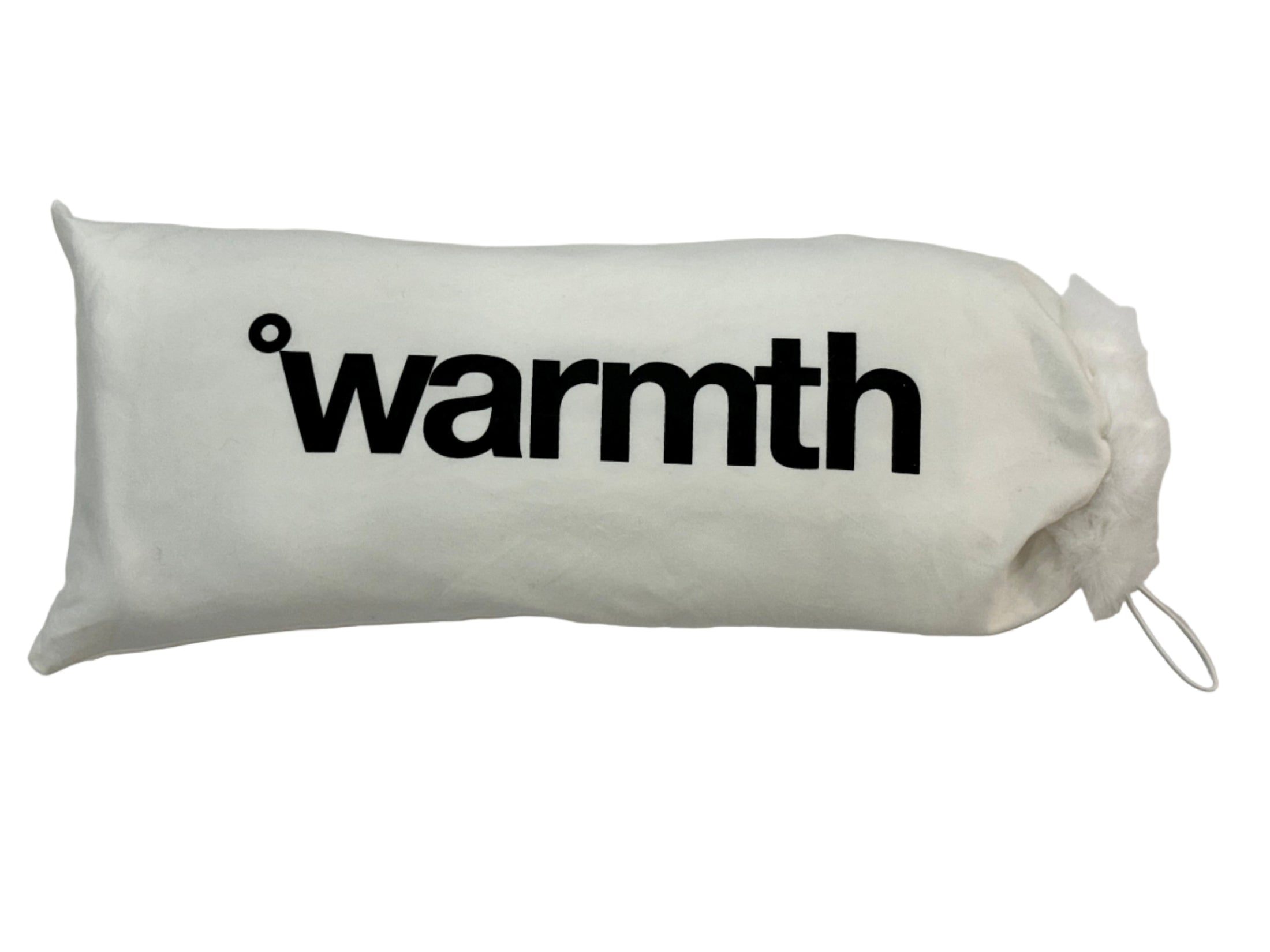 warmth flip fit white reversible zip up puffer fabric & faux fur leg warmers